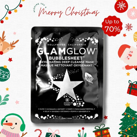 Glamglow Bubblesheet Oxygenating Deep Cleanse Mask By Glamglow for Women - 1 Pc - Picture 1 of 3